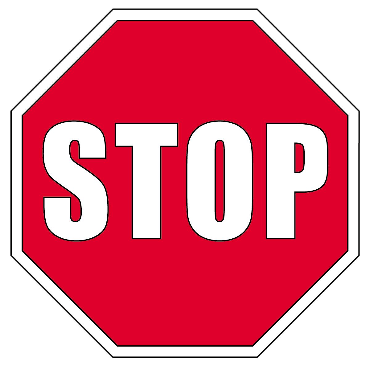 Stop sign